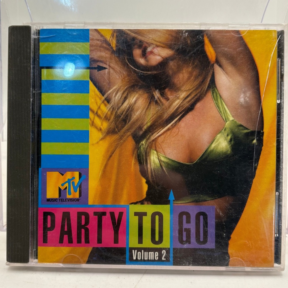 MTV Party To Go Volume 2 CD 1992 Tommy Boy Records Compilation Pop Hip Hop Dance